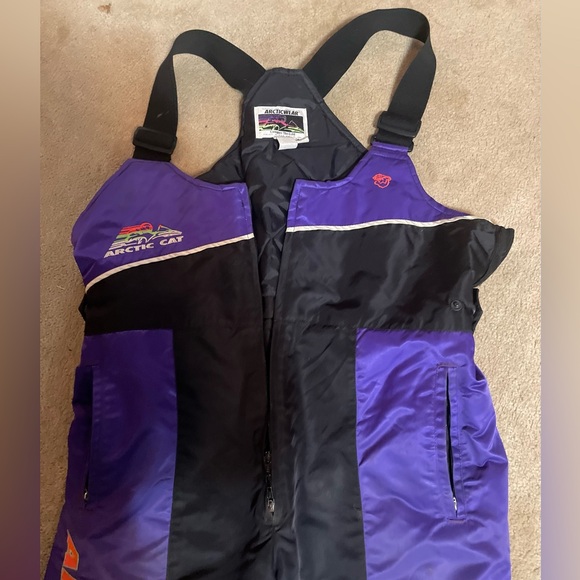 Vtg Artic Cat 3 Piece Snowmobile Top Jacket/Pants/Zip Out Jacket, Men’s XL - Picture 10 of 14